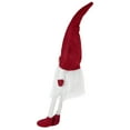 thumbnail image 4 of Northlight Lighted Sitting Gnome with Dangling Legs Christmas Decoration - 20", 4 of 5