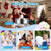 Commercial Cotton Candy Machine - 1000W Electric Cotton Candy Maker with 3500RPM Motor, Stainless Steel Bowl, Perfect for Home, Parties, Carnivals & Events