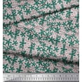 thumbnail image 2 of Soimoi Rayon Fabric Dot & Floral Artistic Print Fabric by Yard 42 Inch Wide, 2 of 5