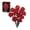 red, variant on Purple and Black Roses Bouquet Building Block Set 822 Pieces