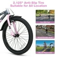 thumbnail image 3 of Hykolity 20 inch Kids Bike for Boy Girl Age 6–12, Kids Bicycle Fits Rider 48–62 Inch, Bmx-style Child Sport Bike with Rear Coaster Brake Front Handbrake, 3 of 7