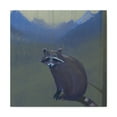 thumbnail image 2 of "Raccoons' Reflection" - Canvas, 2 of 25
