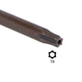 thumbnail image 4 of Uxcell T50 Tamper Proof Torx Star Key Bit Wrench, L-Shape 8.66 inch Long Arm, S2 Steel, 4 of 5