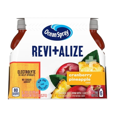 Ocean Spray® Revitalize Cranberry Pineapple Juice Drink, 10 fl oz, 6 Ct
