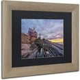 thumbnail image 2 of Trademark Fine Art "Reflection In Stone" Canvas Art by Michael Blanchette Photography Black Matte, Birch Frame, 2 of 4