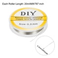 thumbnail image 2 of 1pcs 0.3mm Craft Wire Beading Copper Wire for Jewelry Making Supply(Silver), 2 of 6