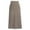Beige, variant on Womens Skirts Spring Summer Mid Length Solid Color Ladies Skirt Activewear