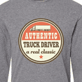 thumbnail image 4 of Inktastic Truck Driver Funny Trucker Long Sleeve T-Shirt, 4 of 5