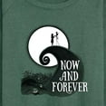 thumbnail image 3 of The Nightmare Before Christmas - Jack Sally Now and Forever - Women's Lightweight French Terry Long Sleeve Shirt, 3 of 5