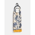 thumbnail image 3 of Scenario Women's Woven Oblong Printed Scarf, Yellow, 3 of 3