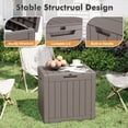 thumbnail image 2 of Bifanuo 31 Gallon Deck Box, Resin Outdoor Storage Box, Waterproof and UV Resistant Lightweight Storage Deck Box for Garden Tools, Supplies, Toys, Set of 2, 2 of 7