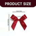 thumbnail image 3 of WHEANG Home Decor Velvet Bows For Christmas Tree Wreath Garland Velvet Bows Velvet Christmas Tree Bows Christmas Wreath Bows Christmas Velvet Bows Rustic Crafts Bows (Red), 3 of 4