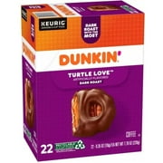 Dunkin Turtle Love Flavored Coffee, 22 K-Cup Pods