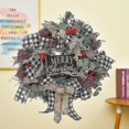 thumbnail image 1 of Decoraciones navideñas Venta Liquidación Corona navideña Decoración navideña Guirnalda de simulación Ventana Puerta Colgante Accesorios de decoración navideña Navidad 25 cm, 1 of 5