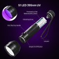 thumbnail image 2 of Linterna UV Consciot 51 LED 395nm Luz negra ultravioleta, 2 of 7
