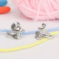thumbnail image 3 of Adjustable Crochet Kit With Tension Ring Finger Guard Thimble And Yarn Winder Tools For Beginner Knitting, 3 of 10