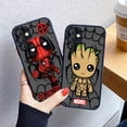 thumbnail image 2 of Matte Case for Samsung Galaxy M62 M53 M52 M51 M33 M32 M31 M30S M23 5G J8 J7 J6 J5 Case Funda Coque Marvel Avengers Anime Cartoon, 2 of 5