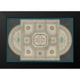 thumbnail image 2 of Vess, June Erica 24x17 Black Modern Framed Museum Art Print Titled - Parisian Ceiling Design, 2 of 5