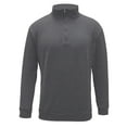 thumbnail image 4 of Men's Quarter Zip Sweater Casual Neck Pullover Ribbed Knit Sweater, 4 of 7