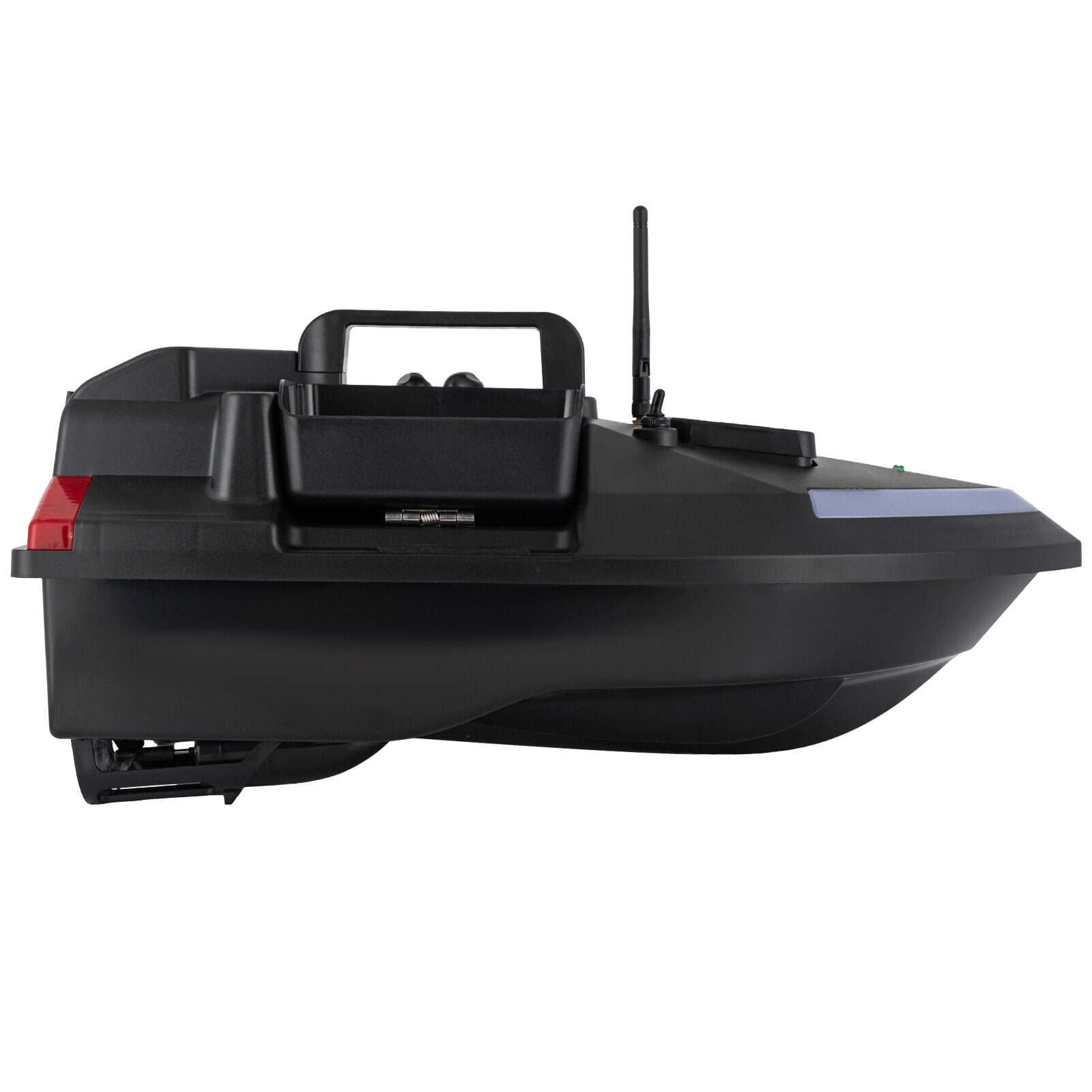 Remote Control Bait Boat, Remote Control Fish Bait Boat for Fishing 4 Hours Control Time ABS Black GPS Fishing Bait Boat