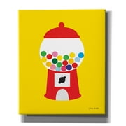 Epic Graffiti 'Gumball Machine' by Ann Kelle Designs, Canvas Wall Art, 20"x24"