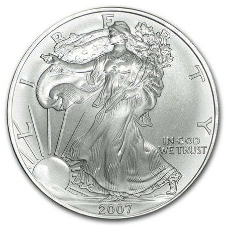 2007 1 oz Silver American Eagle BU