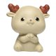 thumbnail image 2 of Mini estatua de venado para mascotas de té, adorno para manualidades, escultura de dibujos animados encantadora, estatuilla bonita para sala de té, 48x37x53cm, 2 of 9
