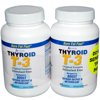 (2 Pack) Absolute Nutrition Fat Burning Metabolism Boosting Supplement, Thyroid T-3, 60 Capsules