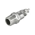 thumbnail image 3 of Unique Bargains Spiral Cone Atomization Nozzle, 3/8 BSPT 316 Stainless Steel Sprinkler, 4 Pcs (Bright Silver), 3 of 4