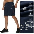 thumbnail image 5 of Weilanxin Men's Athletic Running Shorts Quick Dry Workout Shorts Lightweight Sports Gym Basketball Shorts Hiking, 5 of 9