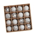 thumbnail image 4 of 16 Pieces Christmas Tree Hanging Balls Ornaments for ear Birthday, 4 of 8