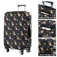 thumbnail image 5 of DarkBlue Cartoon Dinosaurs Astronauts Pattern Luggage Cover Fashion Suitcase Cover Baggage Covers Fit 25-28 Inch Luggage (Go Travel), 5 of 5