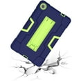 thumbnail image 5 of FIEWESEY for Lenovo Tab M8 Gen 3 2022 Case,Heavy Duty Shockproof Kids Hybrid Rugged Case(with Stand) for Lenovo Tab M8/M8 Smart /Tab M8 HD LTE 8 Inch Tablet+Screen Protector(Navy/Green,1 Pack), 5 of 6