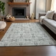 thumbnail image 6 of Addison Rugs Mayfield Washable Transitional Panel Ivory Rectangle Rug, 3' x 5', 6 of 6