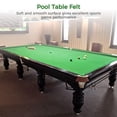 thumbnail image 2 of Pool Table Felt, Billiard Cloth 7ft/8ft/9ft, Snooker Tablecloth Felt, Indoor Sports Game Tablecloth With 6 Pieces Side Strips, 3 Colors To Choose From, 2 of 7
