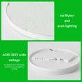 thumbnail image 3 of Amdohai LEDs Ceiling Light Flush Mounting 36W Round Ceiling Lamp for Kitchen Bedroom Hallway (2800-3200K Warm Light), 3 of 8