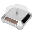 thumbnail image 3 of Rotating Solar Energy Multi Purpose Watch Phone Jewelry Display Makeup Holder Rack(Silver ), 3 of 10