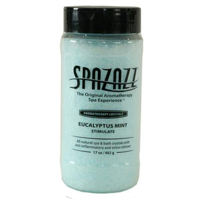 Pot de 17 oz Cristaux Eucalyptus Menthe Parfum
