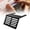 C, variant on Portable Foldable Mahjong Card Holder with Angled View Design, Space Saving Stable Tile Storage Rack Game Accessory for Household Game Nights