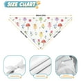 thumbnail image 6 of Dog Bandana 2 Pack,Flower Fairy Princess Pattern Bandanas for Dogs,Cat Bandana,Small/ Large Dog Bandana 2 Size,Dog Bandanas, 6 of 6