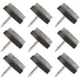 thumbnail image 1 of Almohadillas para sillas con clavos, 80 piezas, almohadillas para muebles con clavos, almohadillas deslizantes, almohadillas redondas para sillas de 22 mm, almohadillas de fieltro para muebles, almoha, 1 of 5