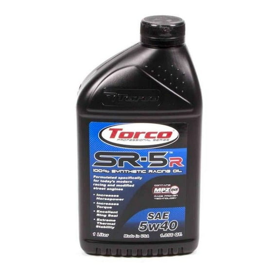 A150540CE 1 Litre SR-5 5W40 Synthetic Oil Bottle