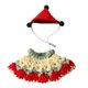 thumbnail image 1 of 1 juego de ropa para hámster, gorro de punto con correa ajustable, top de ganchillo, hámster, conejillo de indias, animales pequeños, accesorios de disfraz, suministros para mascotas, 1 of 8