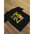 thumbnail image 6 of Tstars Boys Paw Patrol 3rd Birthday Shirt - Rubble Digging Themed Tee - Official Nickelodeon Merchandise - Comfortable Cotton Toddler Kids T-Shirt - Perfect Gift for 2-Year-Old Birthday Celebrations, 6 of 6