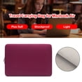 thumbnail image 1 of Bolsa Estuche para computadora portátil para Macbook Air Notebook Travel Carry Bag (rojo vino de 14 pulgadas) Ehuebsd Nuevos Originales, 1 of 6