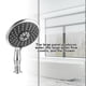 thumbnail image 5 of Cateissary RecabLeght Ajustable 3 Modos Ducha de lluvia ABS Cabezal de ducha de ahorro de agua Cabezal de ducha de mano Filtro de cabezal de ducha Juegos de accesorios de baño, 5 of 6