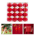 thumbnail image 2 of 16pcs linternas de año nuevo chino linternas rojo festival de primavera chino adorno, 2 of 5