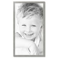 thumbnail image 2 of ArtToFrames 27" x 49" Classic Silver Picture Frame, 27x49 inch Silver Wood Poster Frame (WOM-4926), 2 of 7