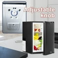 thumbnail image 5 of Smad 110V/12V Compact Refrigerator Quiet RV Truck Caravan Car Mini Fridge Lock Reversible Door 2.1 Cu ft, 5 of 8