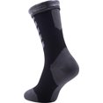 thumbnail image 2 of Seal Skinz Mid Mid Hydrostop Waterproof Sock: Black, LG, 2 of 2